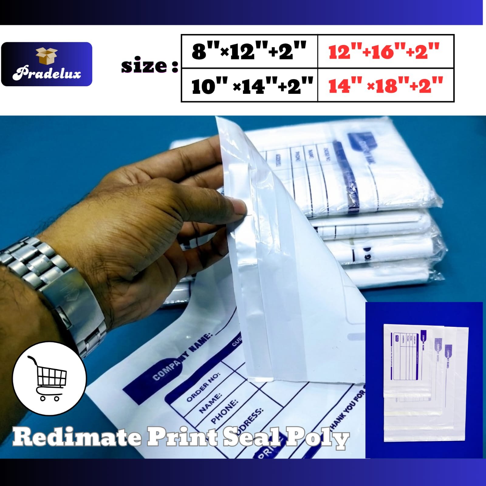 reguler print poly